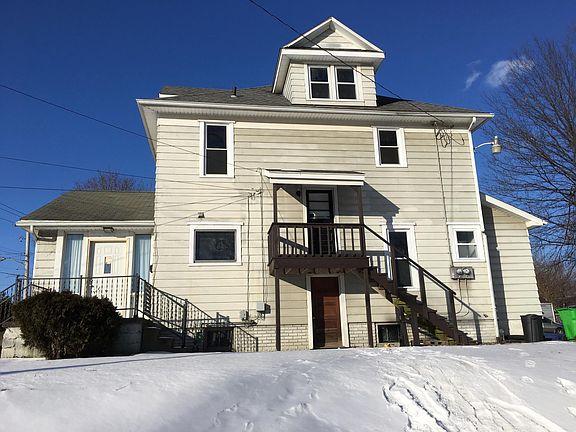 side of house - stairs to upstairs apartment