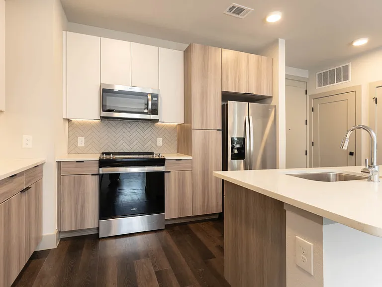 Kitchen with Stainless Steel Appliances