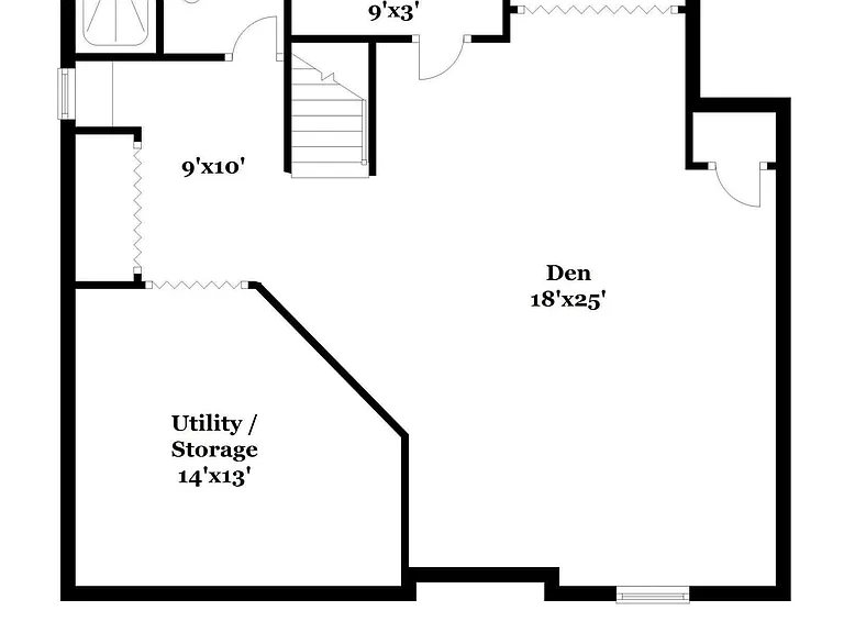 Nothing like a schematic to help you visualize the lower level of your future home.