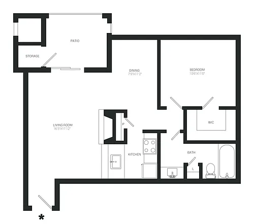 Floor plan A2