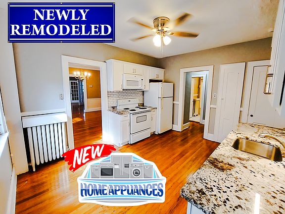 Starting with the large, newly remodeled Kitchen with sizable Pantry. The kitchen also features all brand NEW appliances.