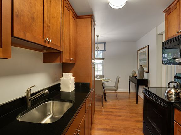 Equipped Kitchen with Pantry Cabinets