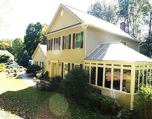 Solarium side of home