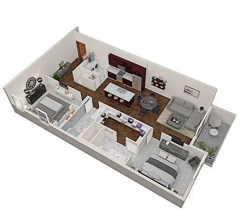 Floor plan B2