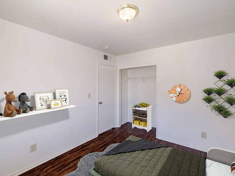 Bedroom #3 with generous storage space.