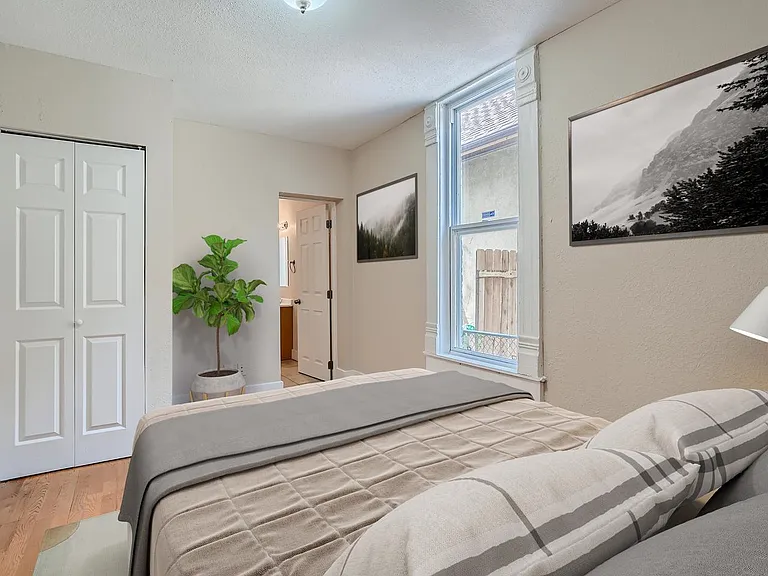 Bedroom 5. This image shows a virtually furnished space. Bedrooms come unfurnished.