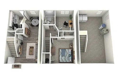 Floor plan Woodward