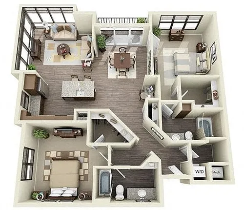Floor plan Clanton