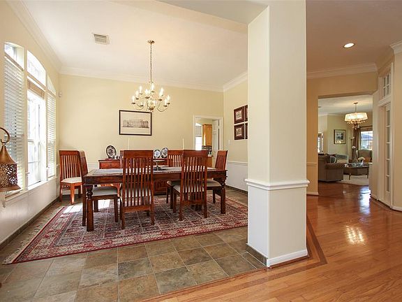 Formal Dining is open to the hallway.