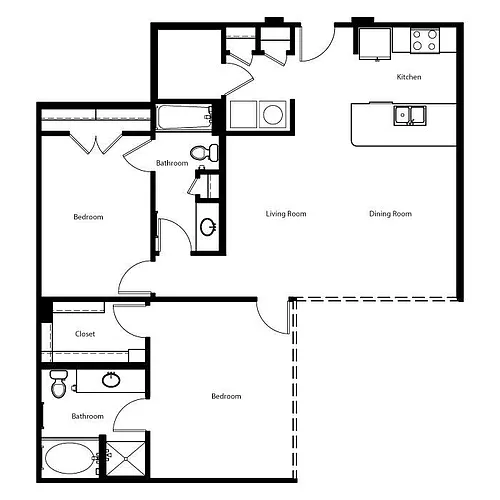 Floor plan A6E
