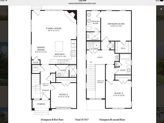 Floor Plan (has been slightly modified)