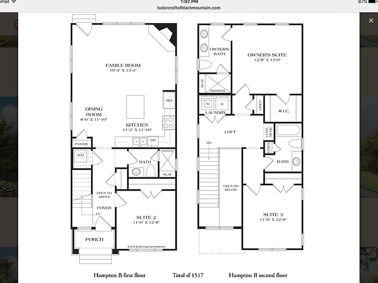 Floor Plan (has been slightly modified)