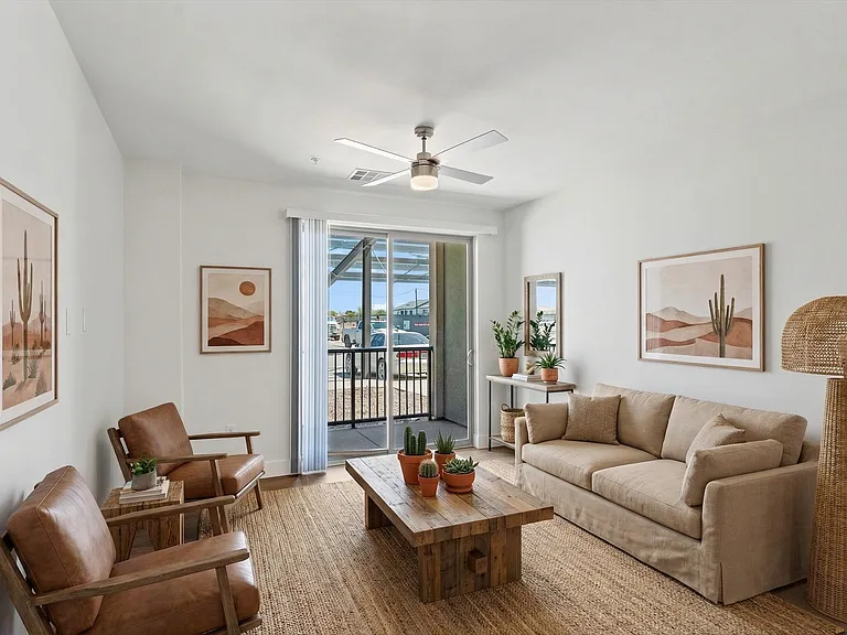 Staged Living Room