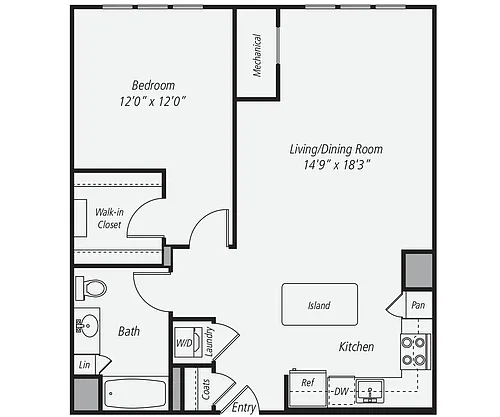 Floor plan A6-804