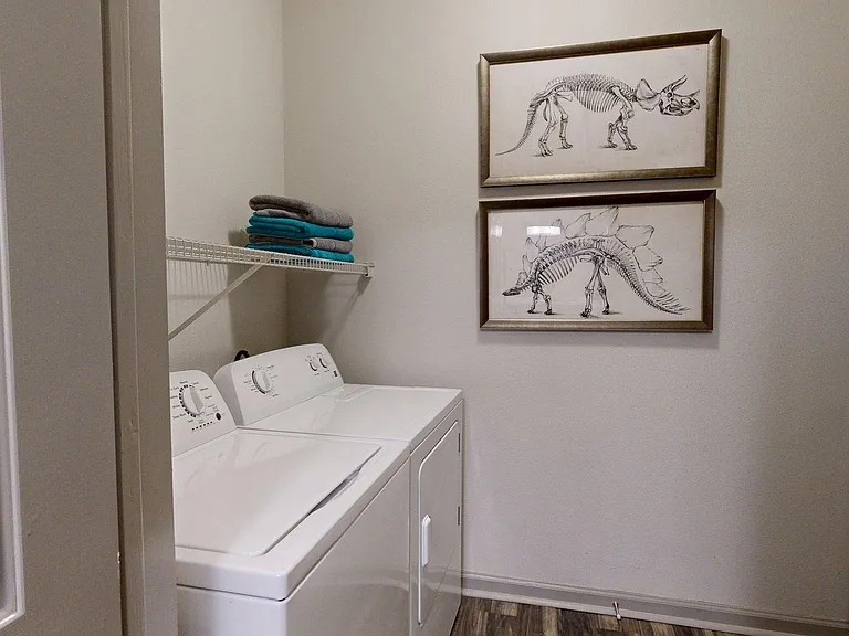Apartment Washer/Dryer in Home.