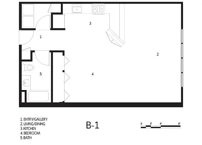 Floor plan B1