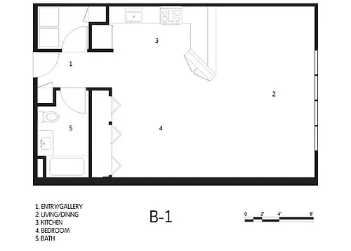 Floor plan B1