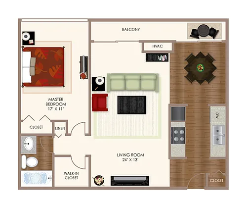 Floor plan A8 Taft