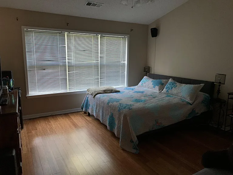 View of Master Bedroom with Bed