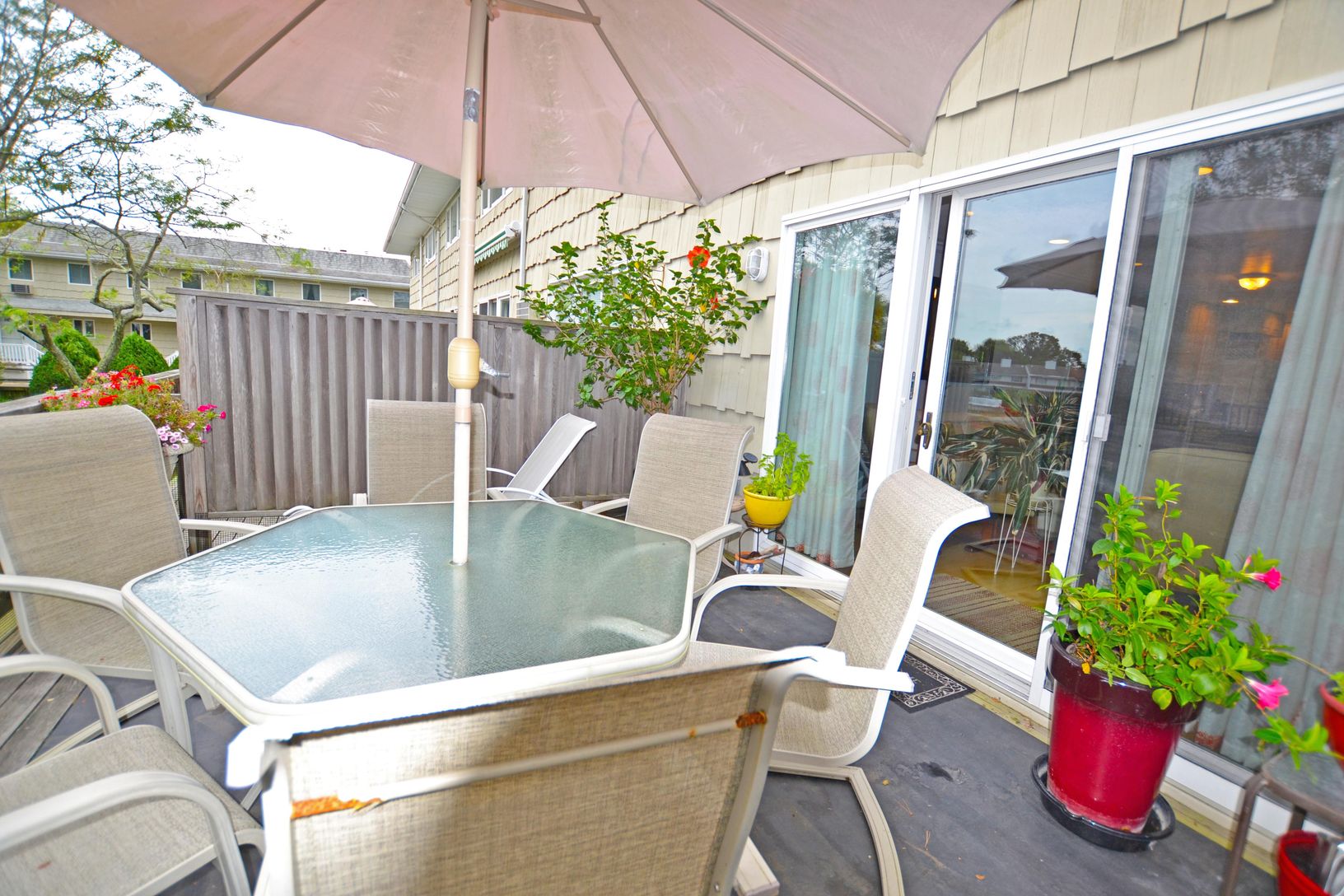  Balcony with water views