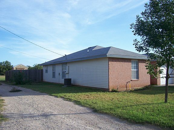 East side of house