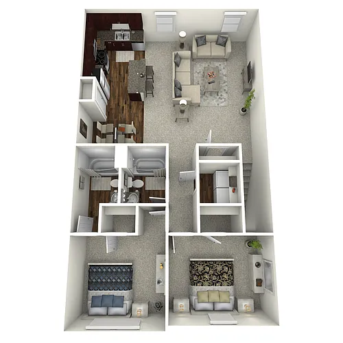 Floor plan Place At Georgetown-Jerico
