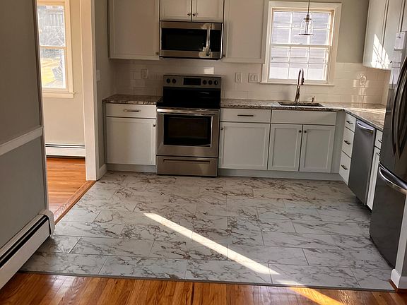Kitchen off dining room