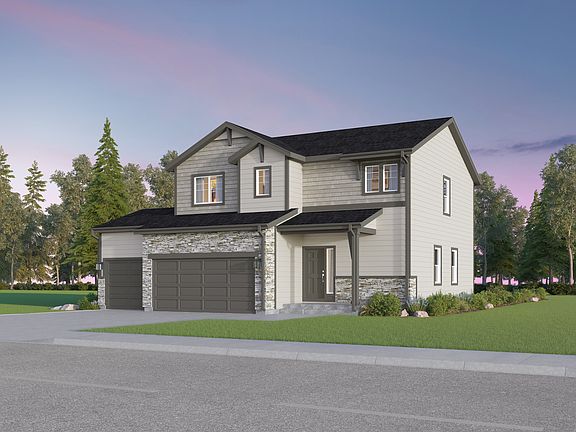 Mosaic 5 Elevation B at Barefoot Lakes in Firestone, CO