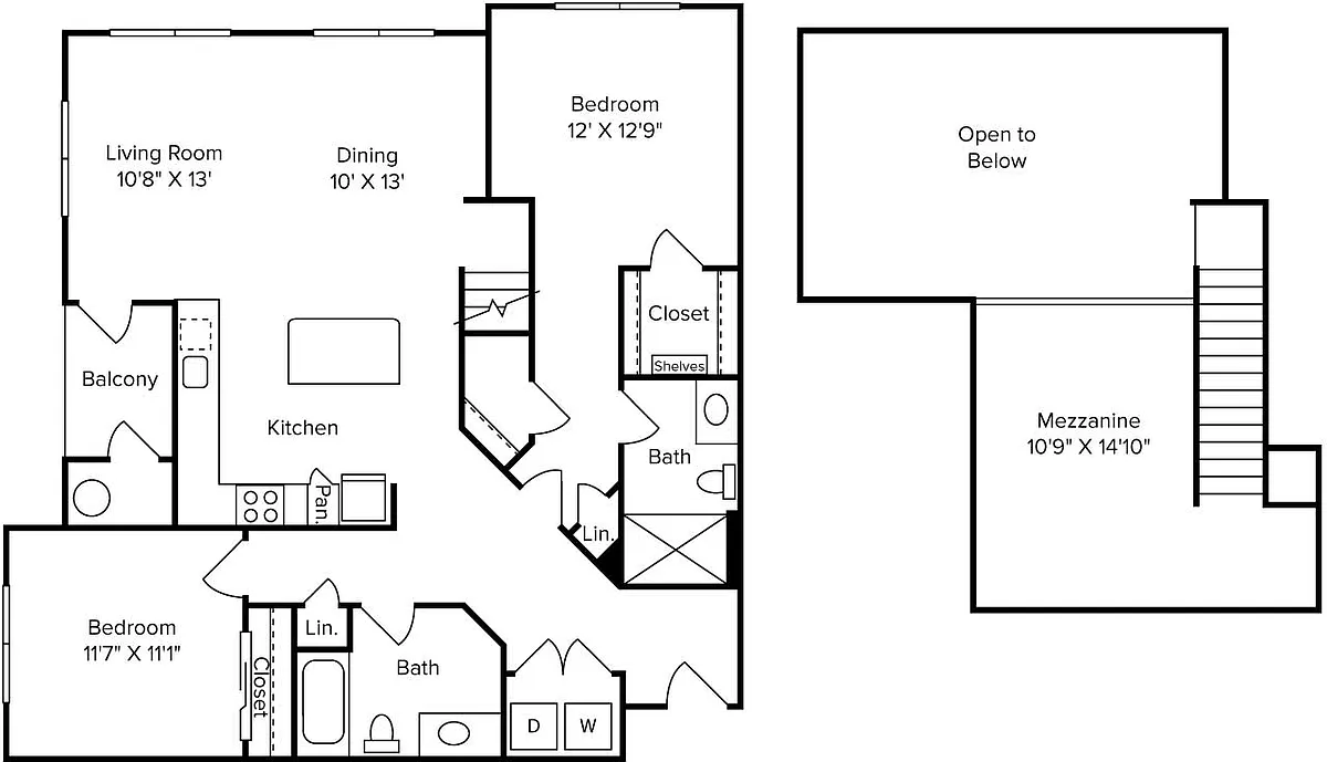 Floor plan B9L