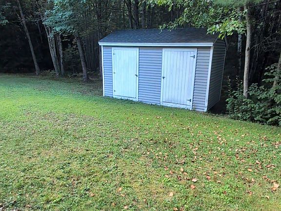 Back yard - shed