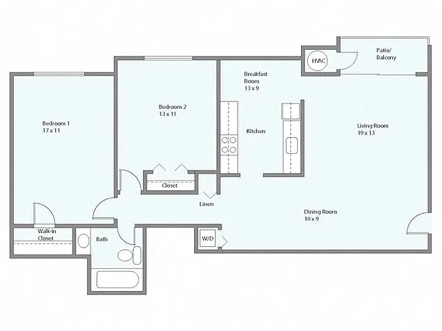 Floor plan Pembridge