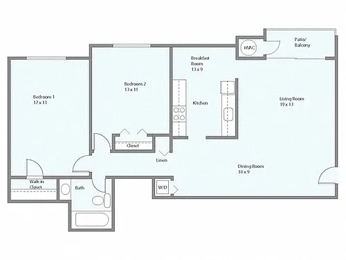 Floor plan Pembridge