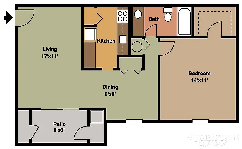 Floor plan Nantucket