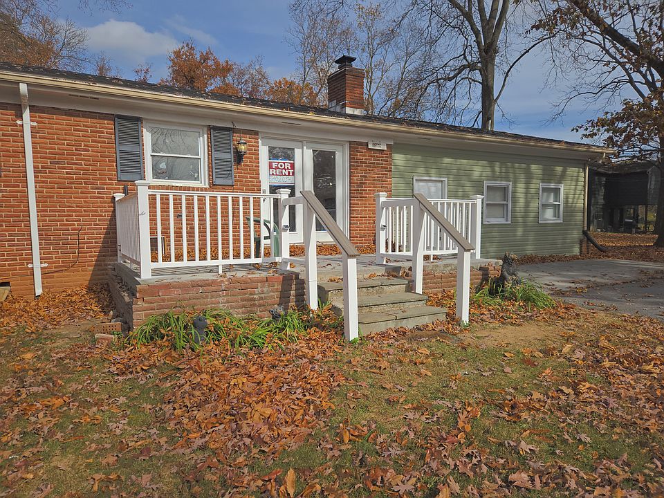 Rear view with deck