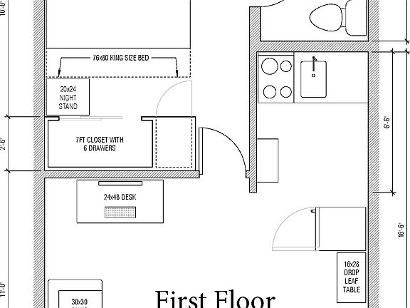 Apartment layout
