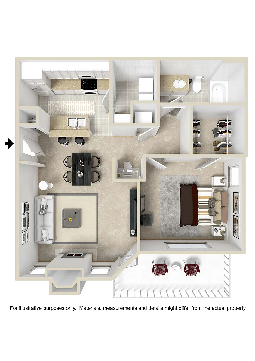 Floor plan Smoky
