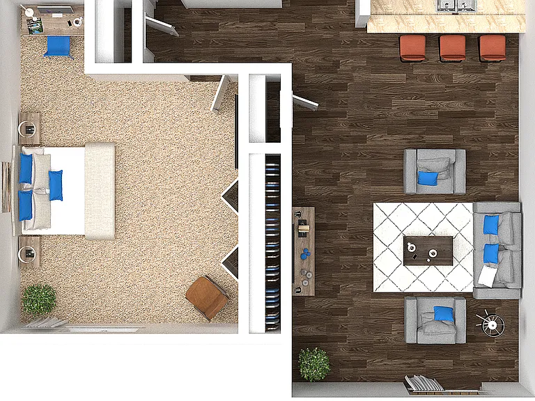 One Bedroom One Bath One Bedroom One Bath