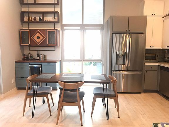 Dining room and dry bar