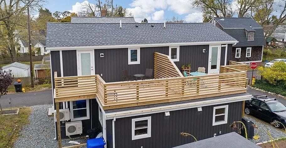 Shared but divided deck