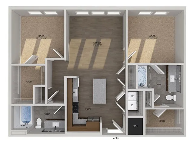 Floor plan B02