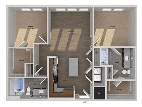 Floor plan B02