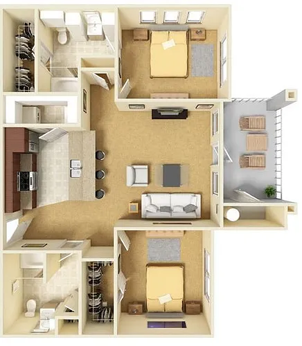 Floor plan B2