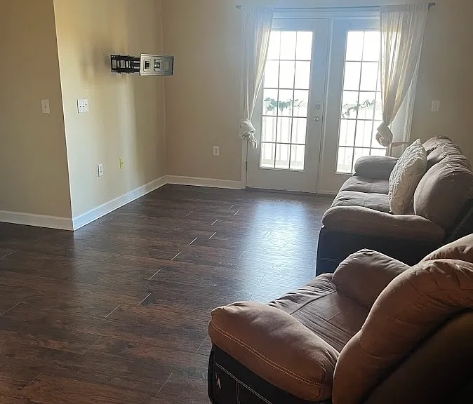 Furniture has been removed