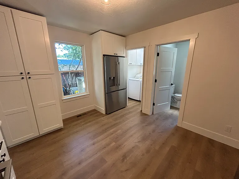 New fridge, large pantry