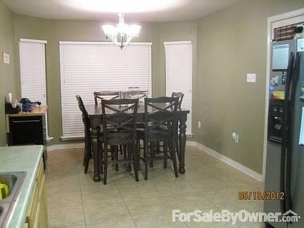 Dining Area
						:
						Located right off kitchen this is a great space to entertain family and friends