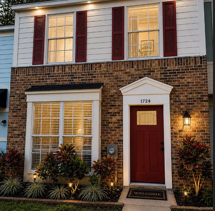 Charming 2BR home with private fenced yard in North Tampa close to I75, Dale Mabry and USF area.
