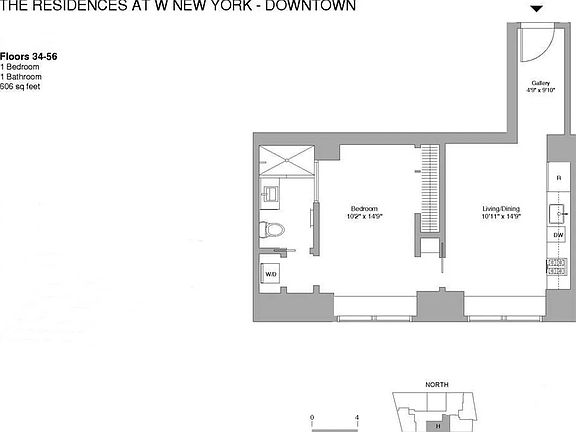 2nd image of 123 Washington St Penthouse 56H