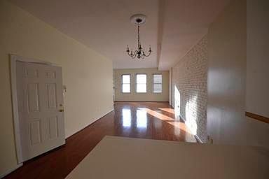 Gleaming hardwood floors