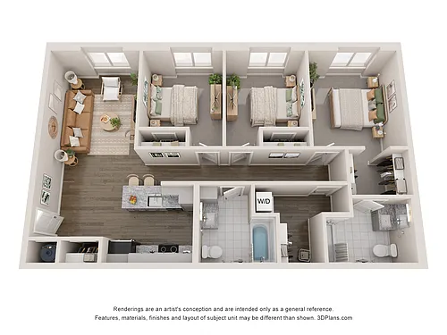 Floor plan Dusk