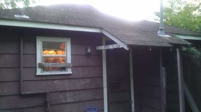 Back door